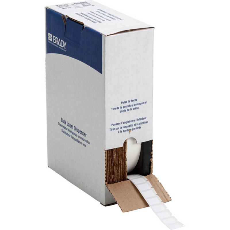 173443 Brady BMP 71 Nylon Cloth Labels – 12.7 x 19.05