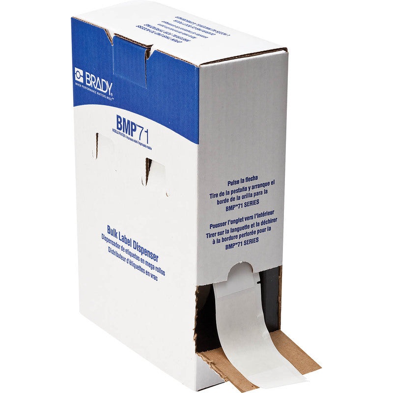 173454 Brady BMP 71 Self Laminating Labels – 38.10 x 101.60