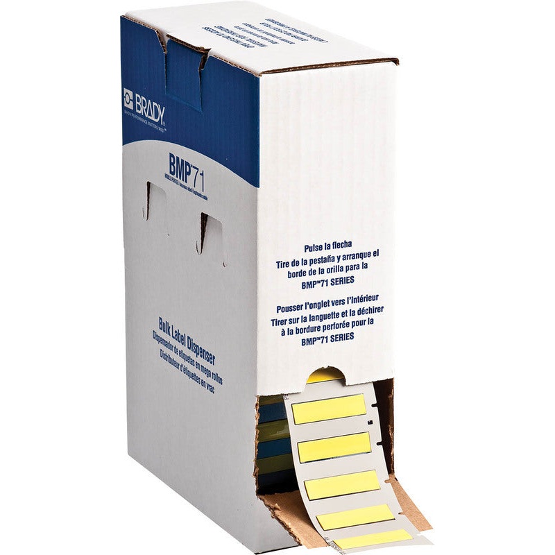 174466 Brady BMP 71 Permasleeve Marker Yellow – 44.83 x 11.15