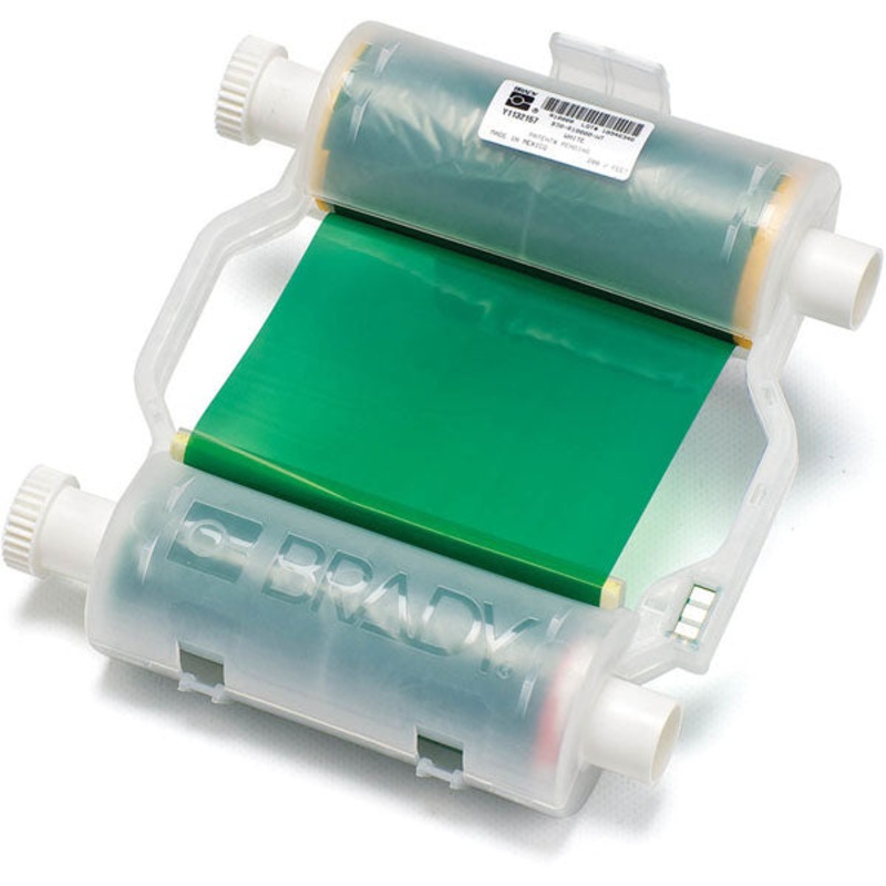 B30-R10000-GN Brady BBP33 Green Heavy-Duty Print Ribbon 109.98 mm x continuous