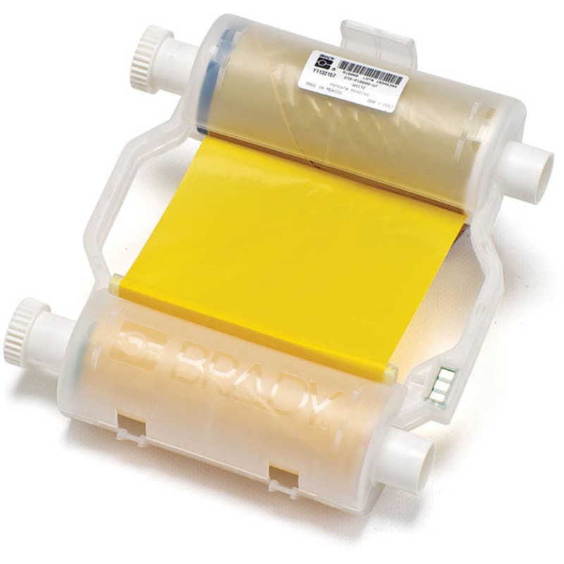 B30-R10000-YL Brady BBP33 Yellow Heavy-Duty Print Ribbon 109.98 mm x continuous