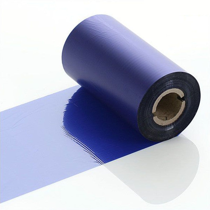 110mm wide – Q-R110BUI – Blue Industrial Ribbon