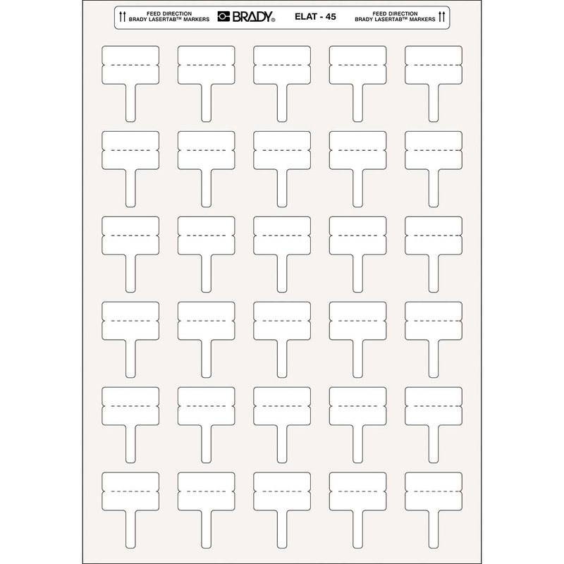 Brady ELAT-45-425 – Laser Printer Labels 30 x 10mm