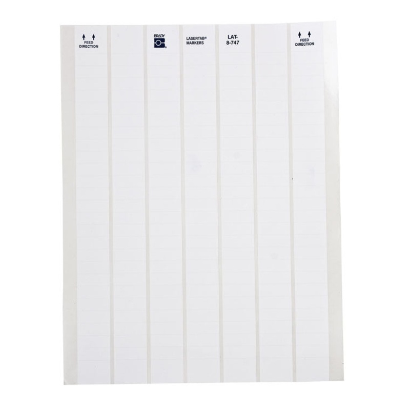 Brady ELAT-8-747W – Laser Printer Labels 25 x 9mm