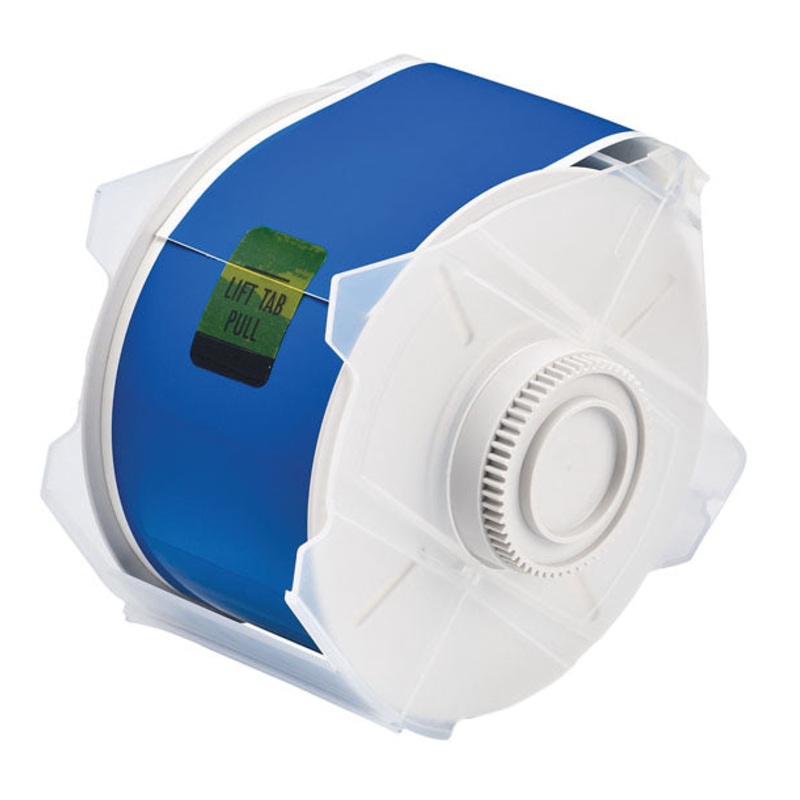 076628 – Globalmark 57mm x 30 metre blue Polyester Tape