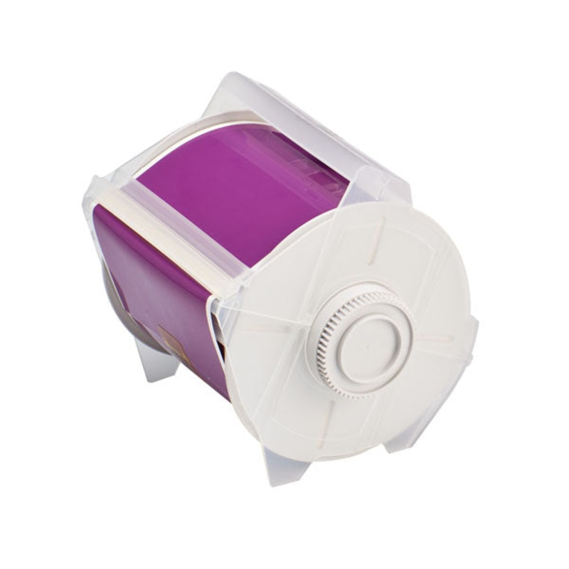 076631 – Globalmark 100mm x 30 metre purple Polyester Tape