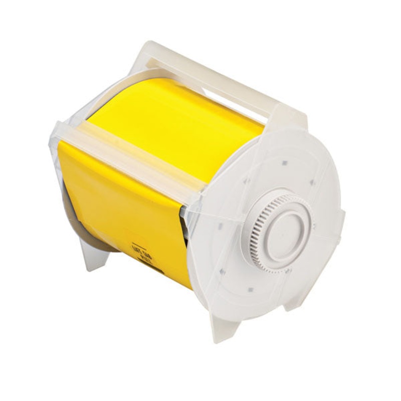 076688 – Globalmark 100mm x 7.5 metre Yellow Magnetic Tape