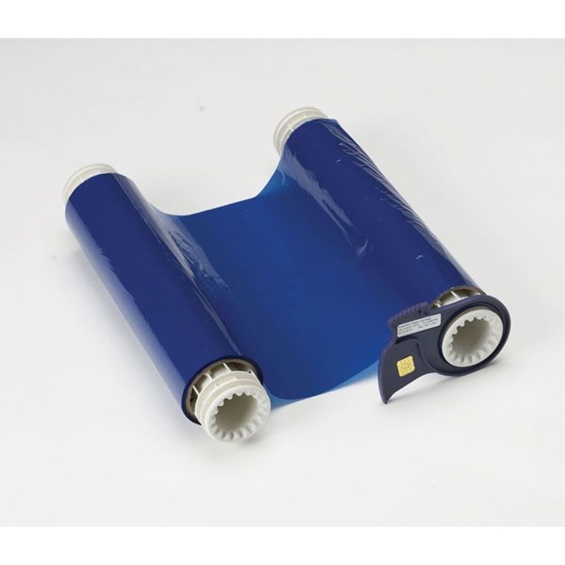 076745 – Globalmark 105mm x 60 metre blue ribbon