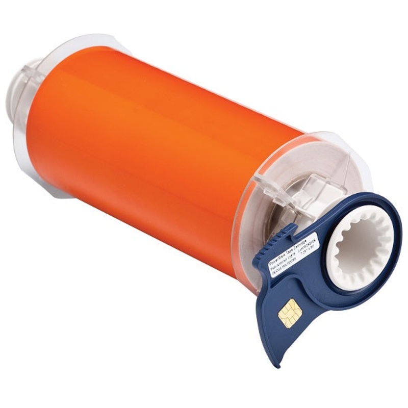 013571 – Brady Powermark 150mm x 15 metre orange Polyester Tape