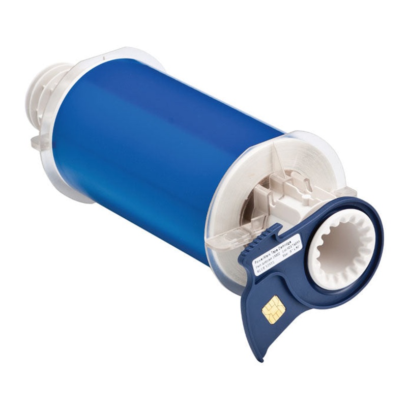 013602 – Brady BBP85 150mm x 15 metre blue Permanent Acrylic Vinyl