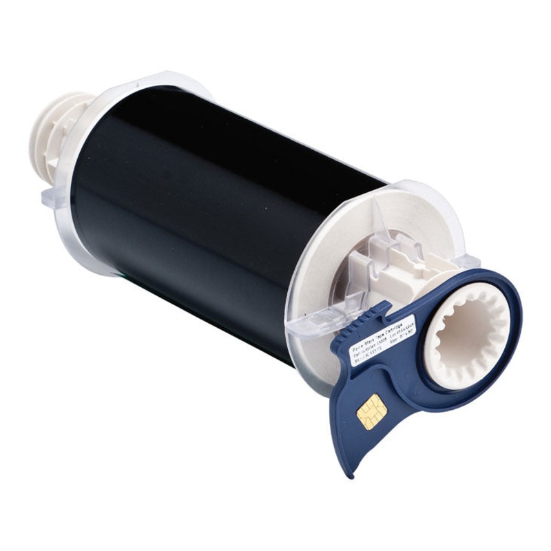 013605 – Brady BBP85 150mm x 15 metre black Permanent Acrylic Vinyl