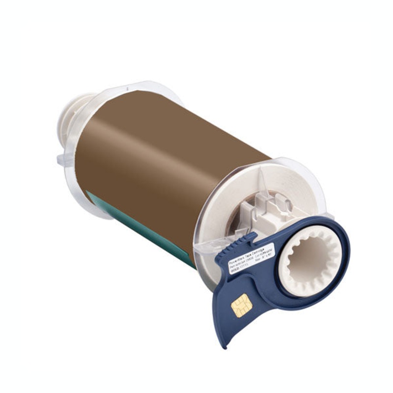 013606 – Brady BBP85 150mm x 15 metre gold Permanent Acrylic Vinyl