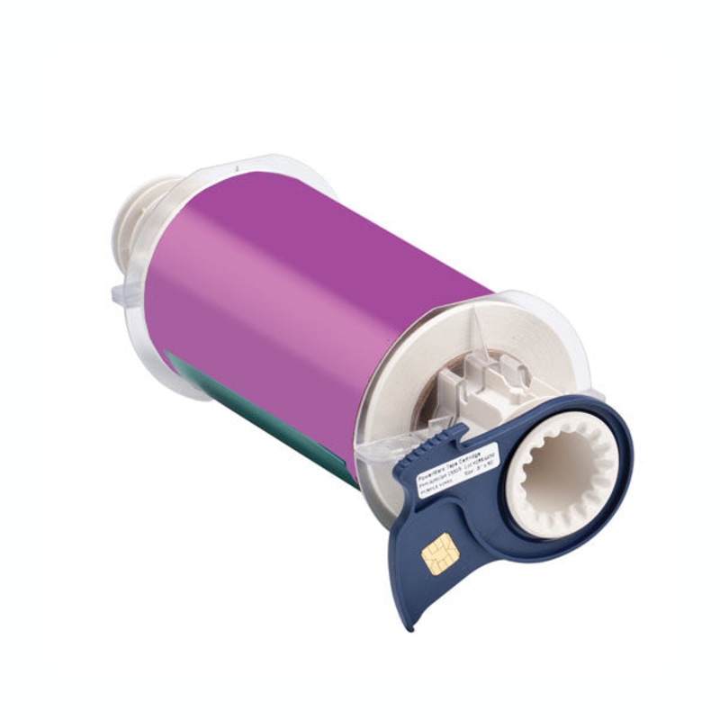 013609 – Brady BBP85 150mm x 15 metre purple Permanent Acrylic Vinyl