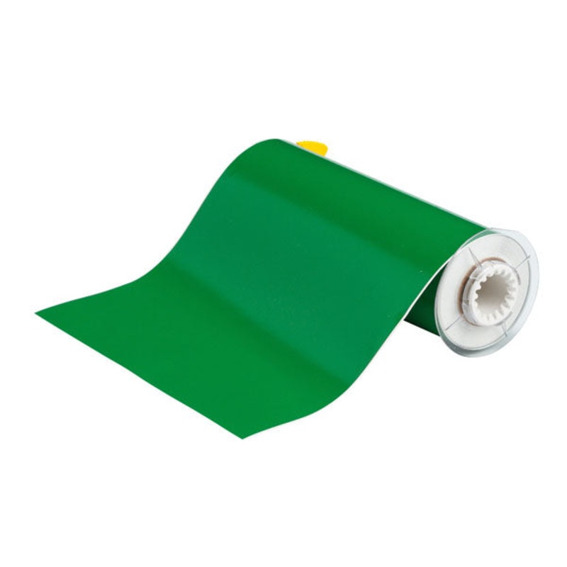 013612 – Brady BBP85 250mm x 15 metre green Permanent Acrylic Vinyl