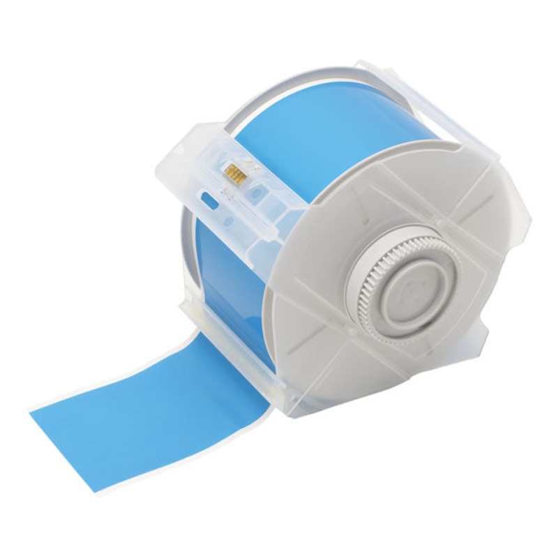 076607 – Globalmark 57mm x 30 metre Light Blue Polyester Tape