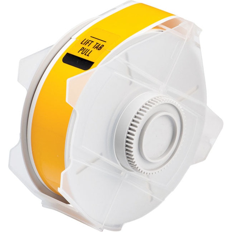 076621 – Globalmark 29mm x 30 metre Yellow Polyester Tape