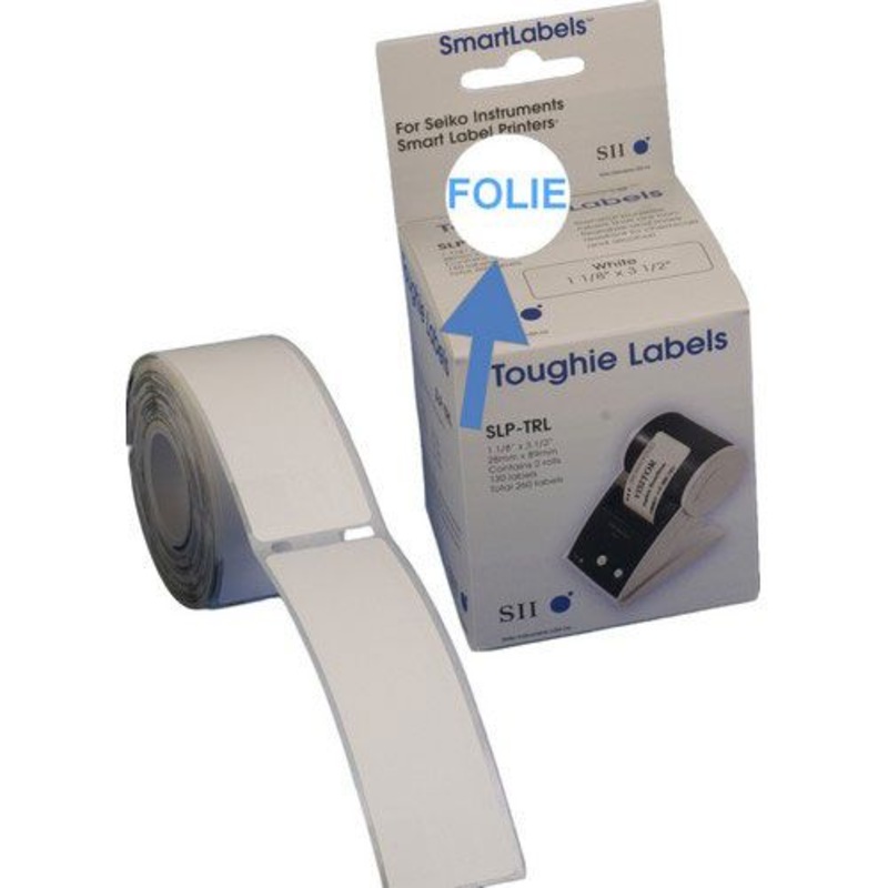SLP-TRL – 2 x Rolls of 130 Toughie Address Labels (28 x 89mm)