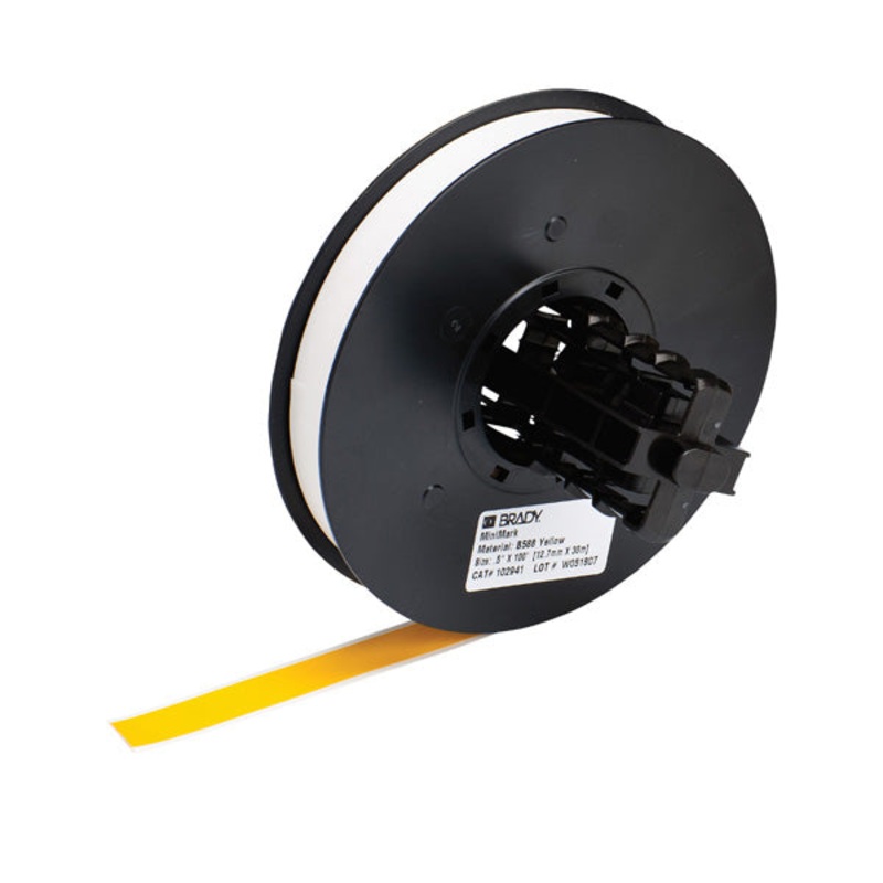113195 Brady Minimark B-595 13 Mm Yellow Vinyl Tape