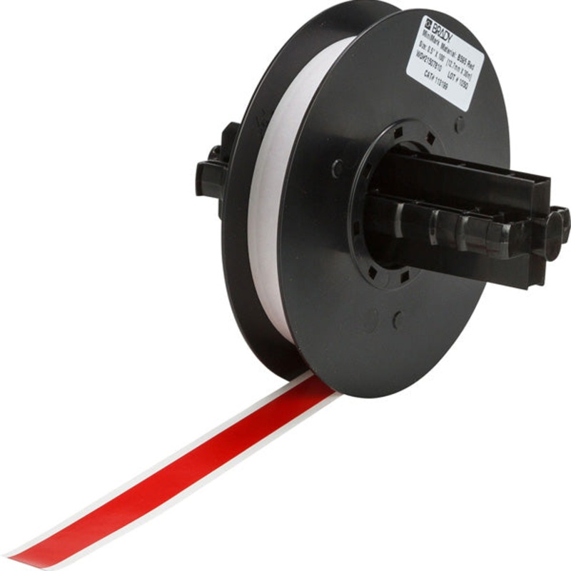 113199 Brady Minimark B-595 13 Mm Red Vinyl Tape
