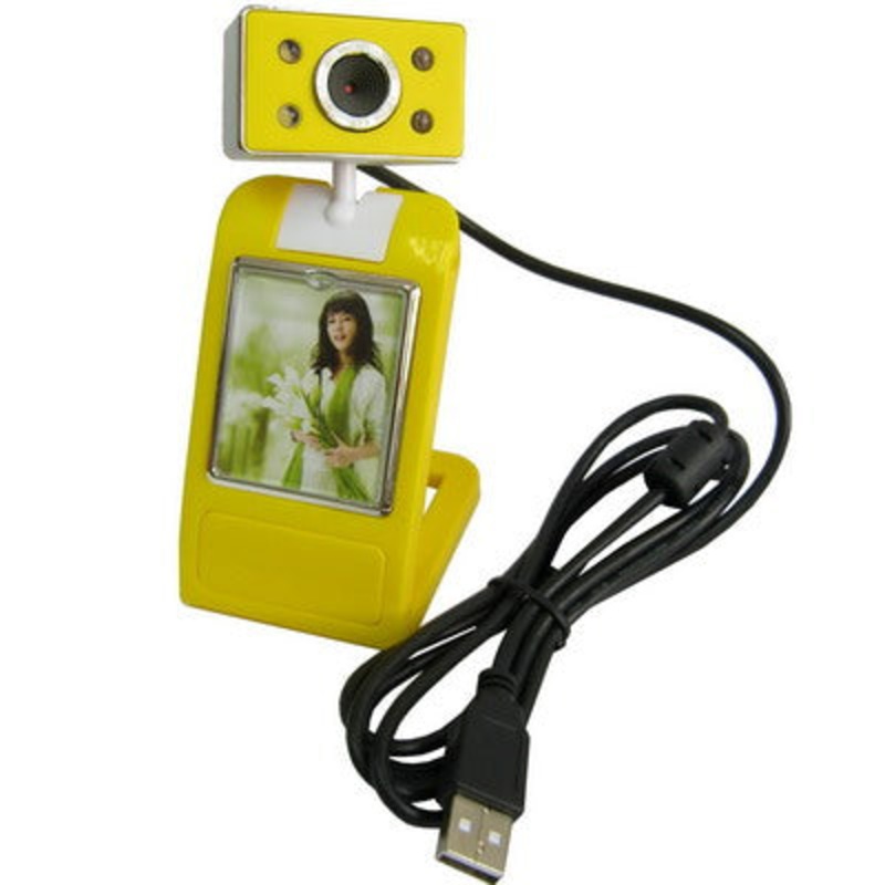 1.3 Mega Pixels Driverless PC Camera with 4 LED