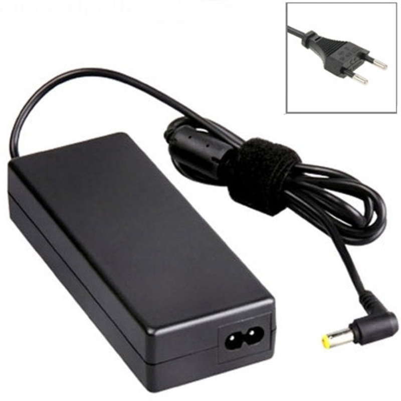19V 4.74A 90W AC Adapter for Toshiba Notebook, Output Tips: 5.5 x 2.5mm