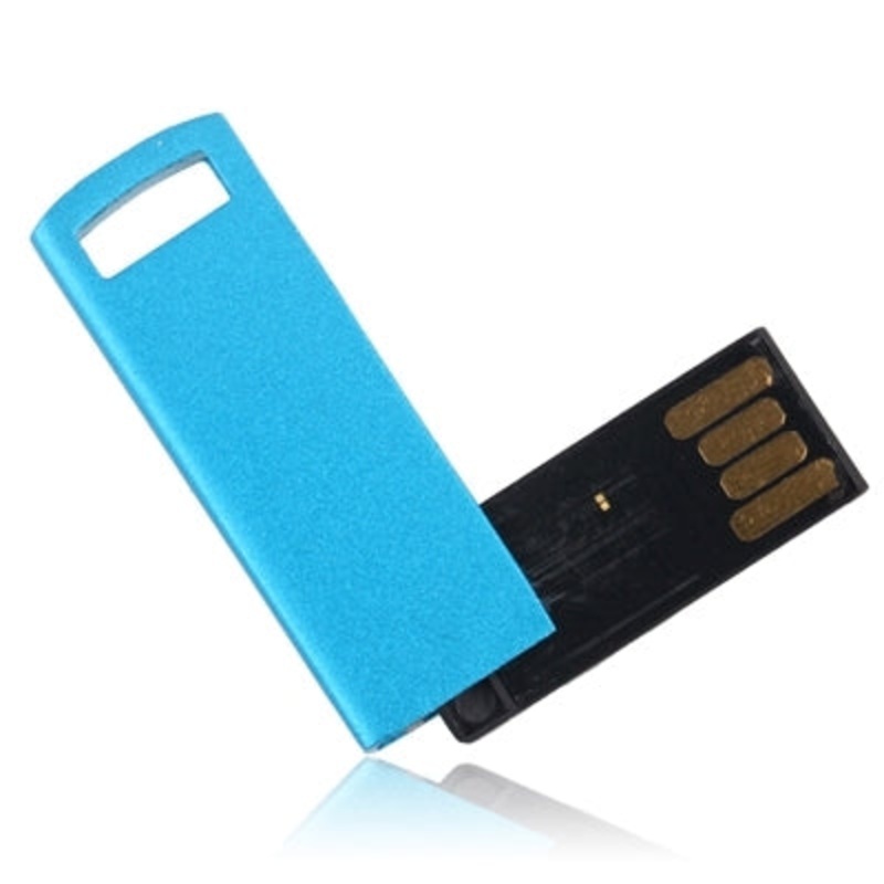 16GB Metal Series USB 2.0 Flash Disk (Blue)