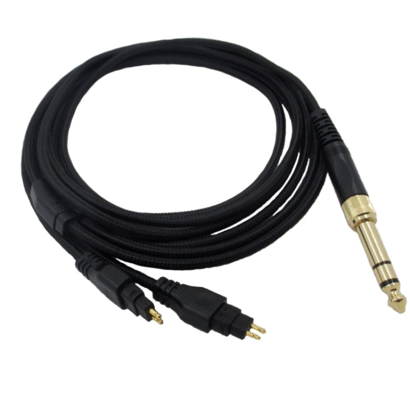 ZS0204 Headphone Audio Cable for Sennheiser HD580 HD600 HD650 HD660S (Black)
