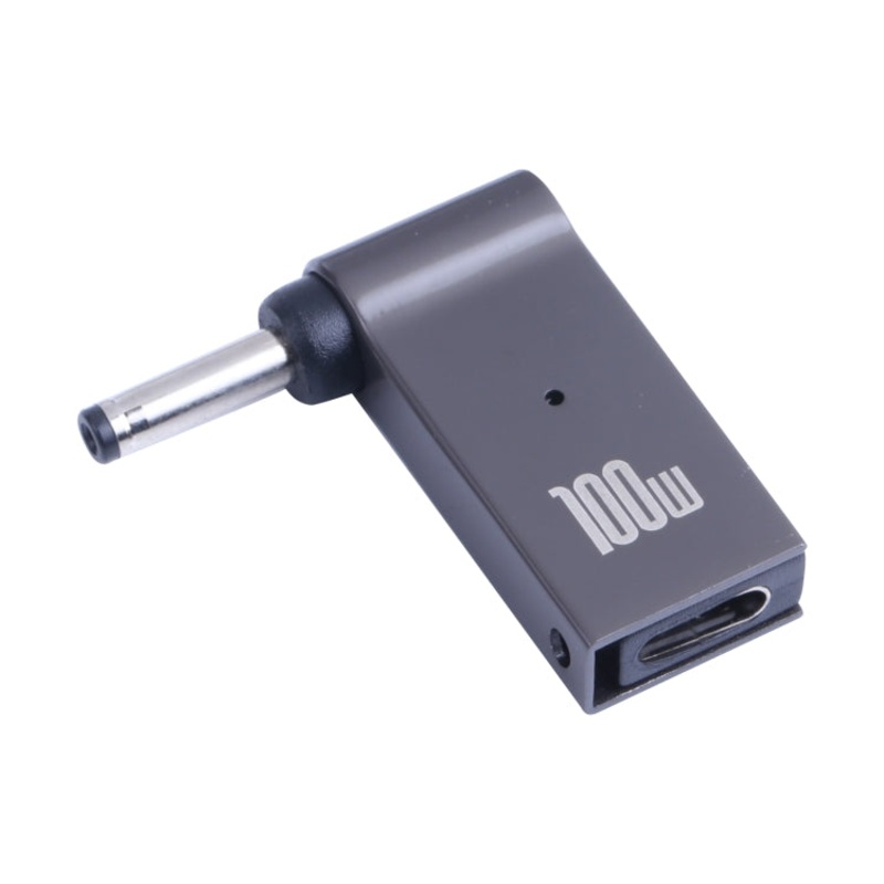 100W USB-C / Type-C Female to DC 3.5×1.35mm Male Computer Charging Adapter