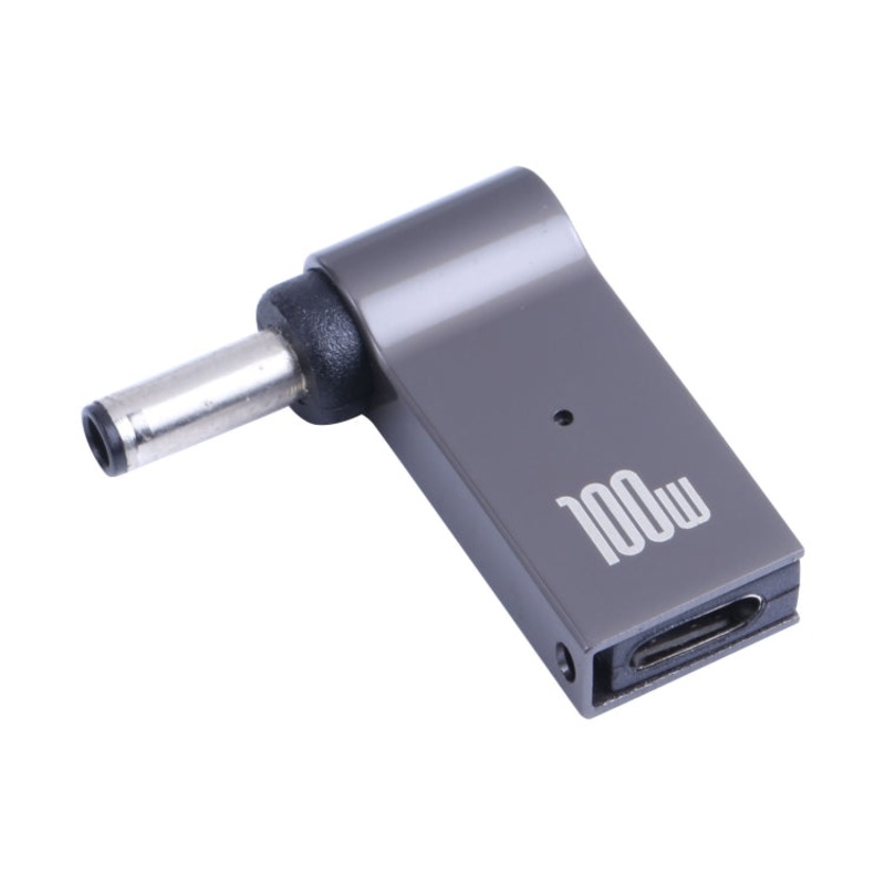 100W USB-C / Type-C Female to DC 4.5×3.0mm Male Computer Charging Adapter for Dell