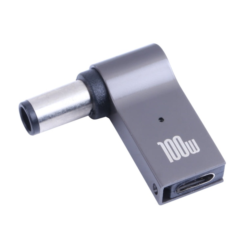 100W USB-C / Type-C Female to DC 7.4×0.6mm Male Computer Charging Adapter for HP