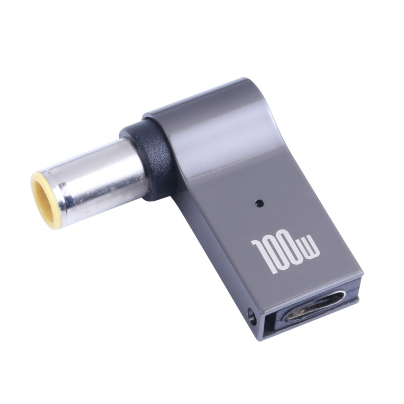 100W USB-C / Type-C Female to DC 7.9×5.0mm Male Computer Charging Adapter for Lenovo