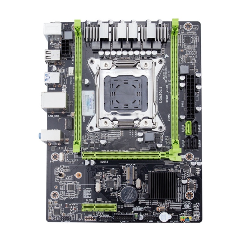 X79M2 3.0 DDR3 Desktop Computer Mainboard, Support for LGA 2011 Pin Series Processor, Discrete Graphics