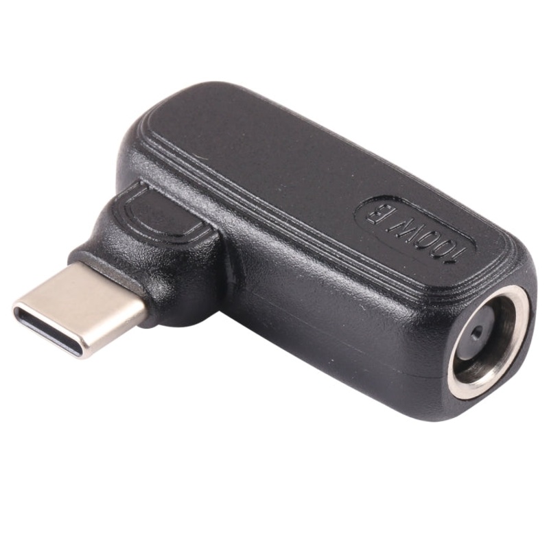 100W 7.4×0.6mm Female to USB-C/Type-C Male Plug Laptop Adapter Connector