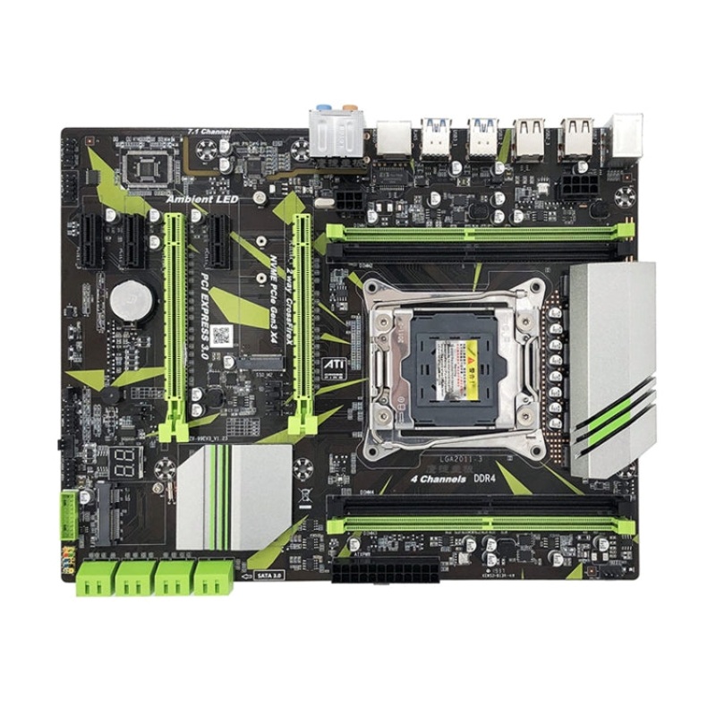 X99-D4 2011-V3 DDR4 Desktop Computer Mainboard, Support E5-2680V3