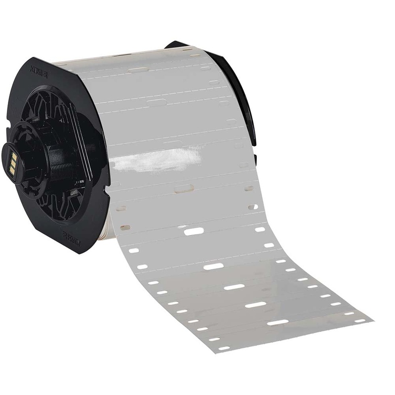 Brady B33-75×15-7598-SV B-7598 Cable Tags for BBP33 Printers 75mm x 15mm