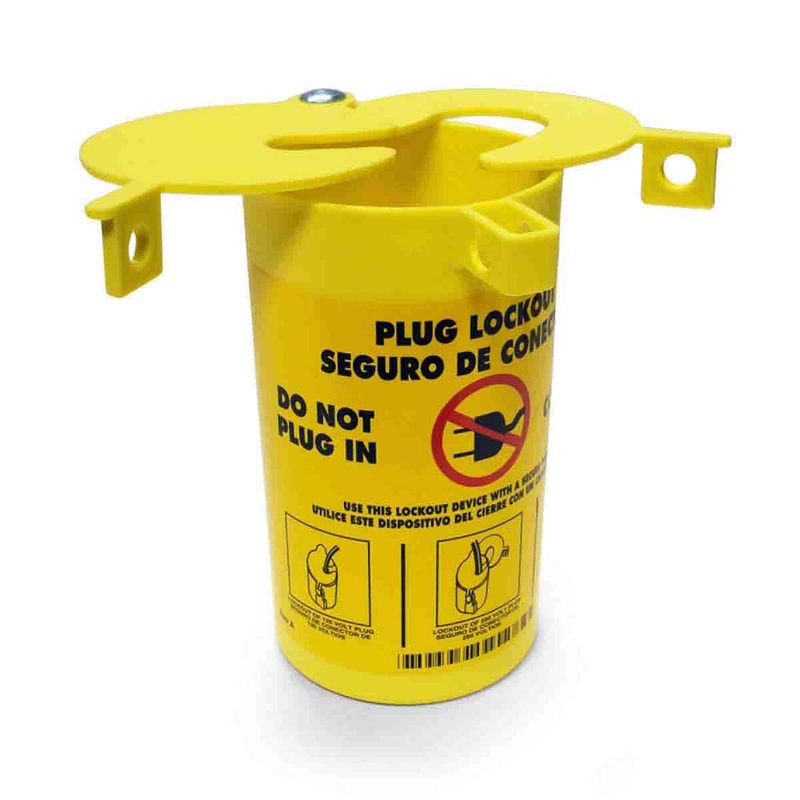 045842 – Brady 3-in-1 Electrical Plug Lockout 158.75mm x 88.14mm
