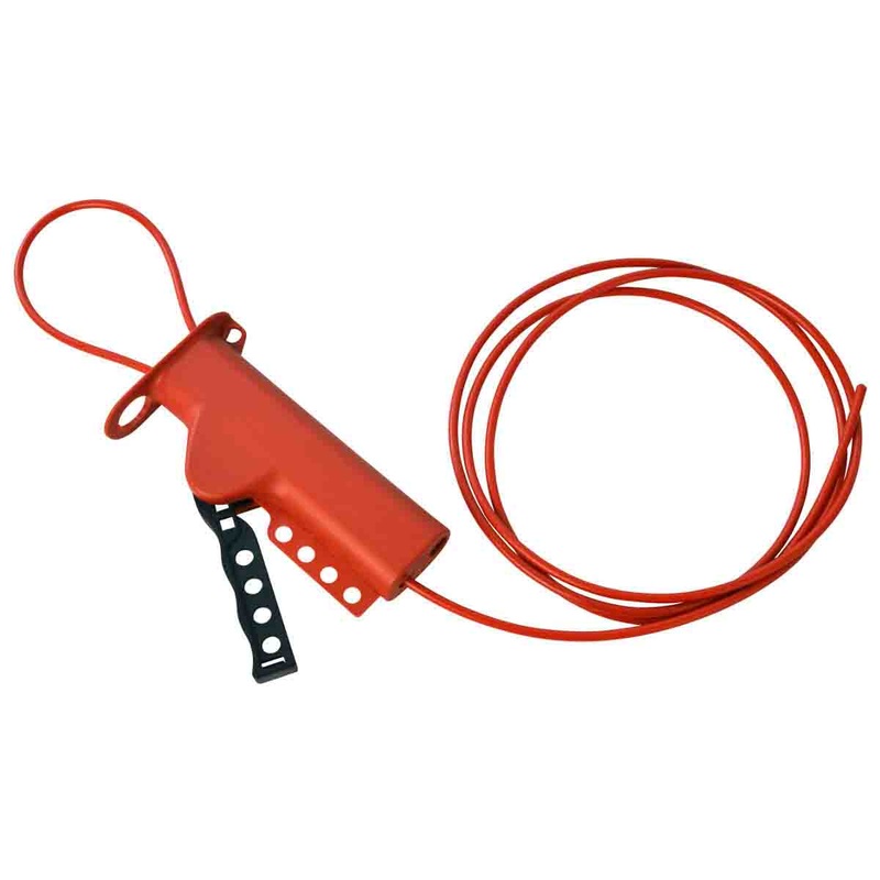050943 – Brady All Purpose Cable Lockout with Vinyl Coated Metal Cable – 2.44 m
