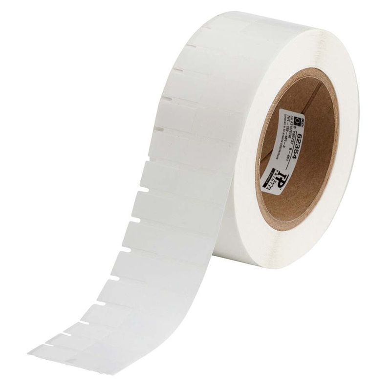 062354 – Brady THT-122-461-3 Thermal Transfer Printable Labels 12.70mm x 45.72mm
