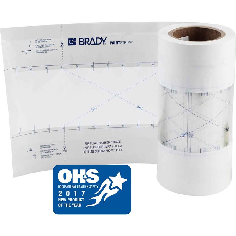148806 – Brady PaintStripe Stencil Continuous Line 101.60 mm x 30.50 m