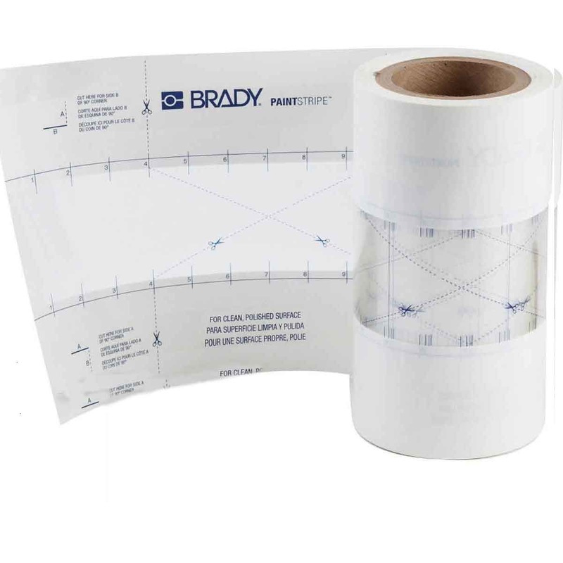 148814 – Brady PaintStripe Stencil Continuous Line 76.20 mm x 30.50 m