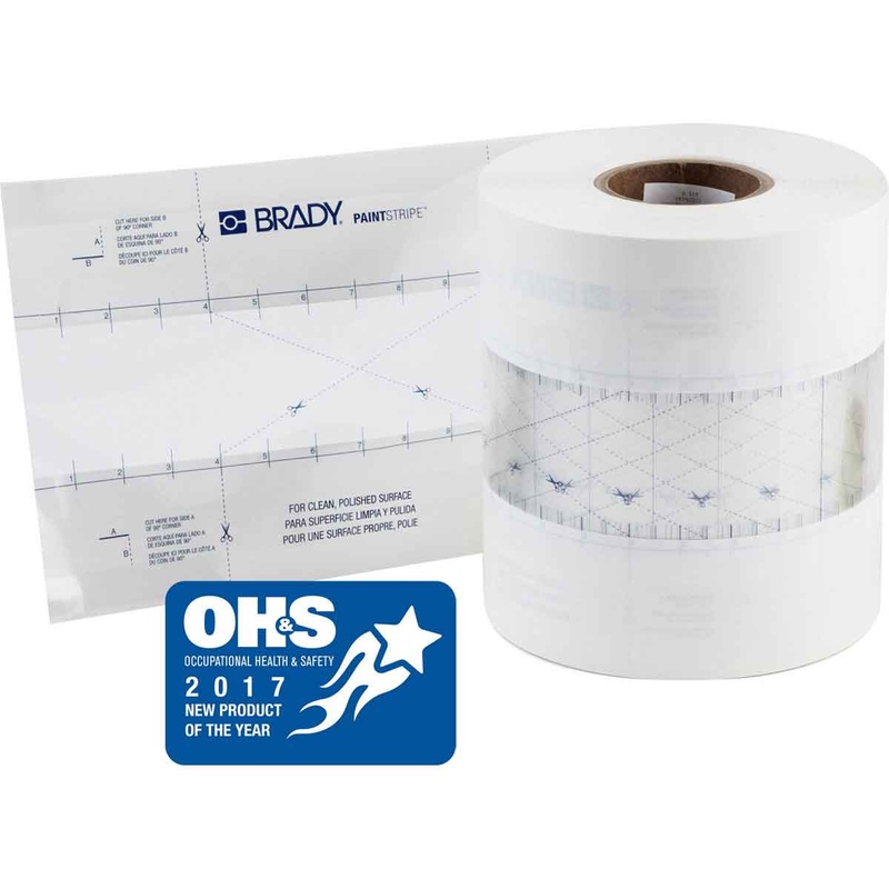 148819 – Brady PaintStripe Stencil Continuous Line 76.20 mm x 152.40 m
