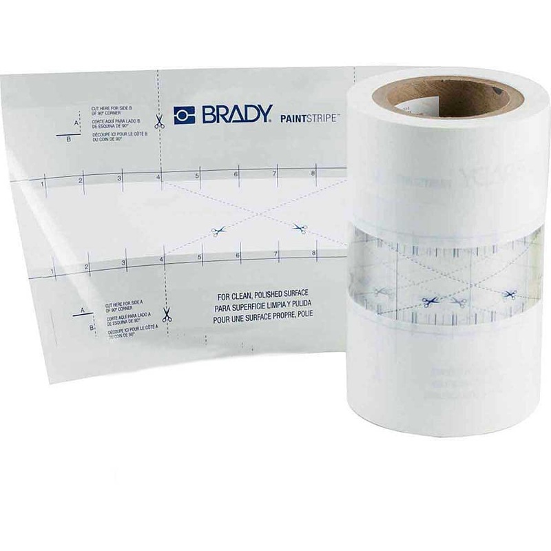 148820 – Brady PaintStripe Stencil Continuous Line 50.80 mm x 30.50 m