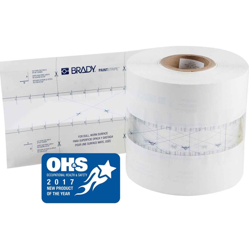 148822 – Brady PaintStripe Stencil Continuous Line 50.80 mm x 152.40 m