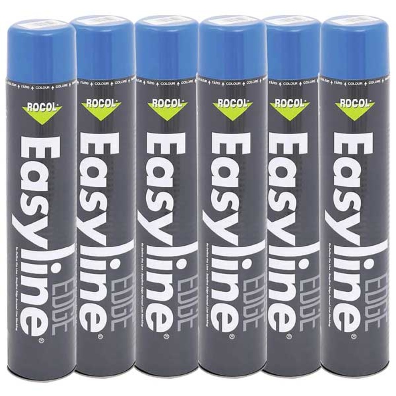 225005 – Easyline Paint Permanent Blue 750ml Pack of 6