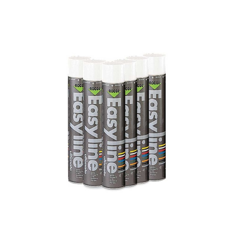 255354 – Easyline Paint Permanent White 750ml Pack of 6