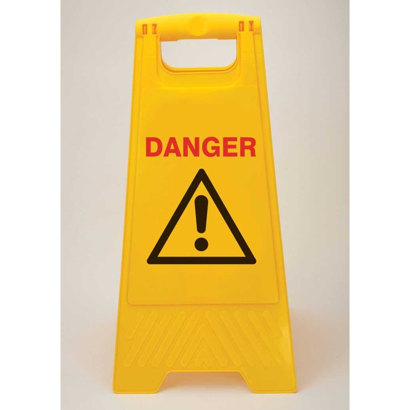 256705 – Heavy Duty Floor Stand – Danger