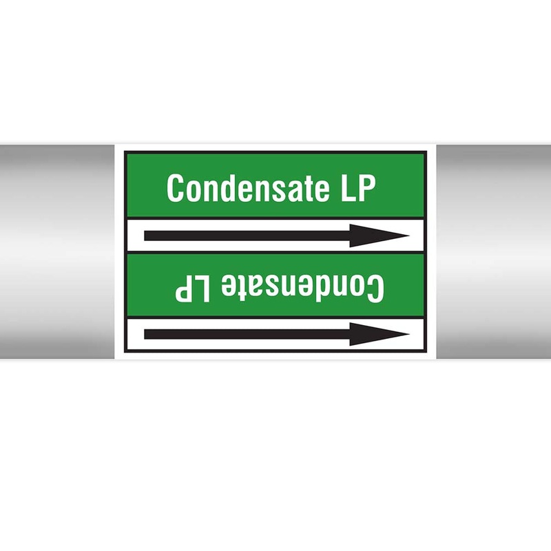 N022963 – Brady Pipe Marker On Roll Condensate Lp 100mm x 33 m