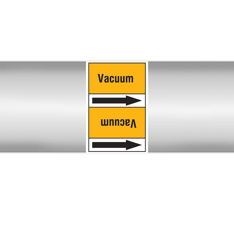 N023049 – Brady Pipe Marker On Roll Vacuum 100.00mm x 33m