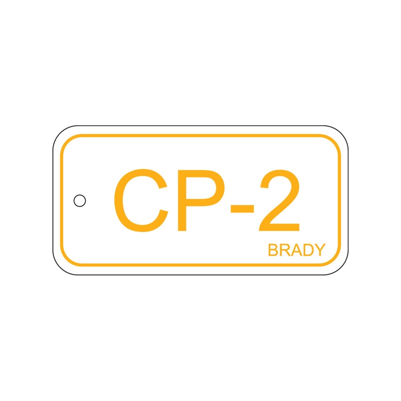 138397 Brady Energy Source Tag Control Panel CP-2 75.00mm x 38.00mm