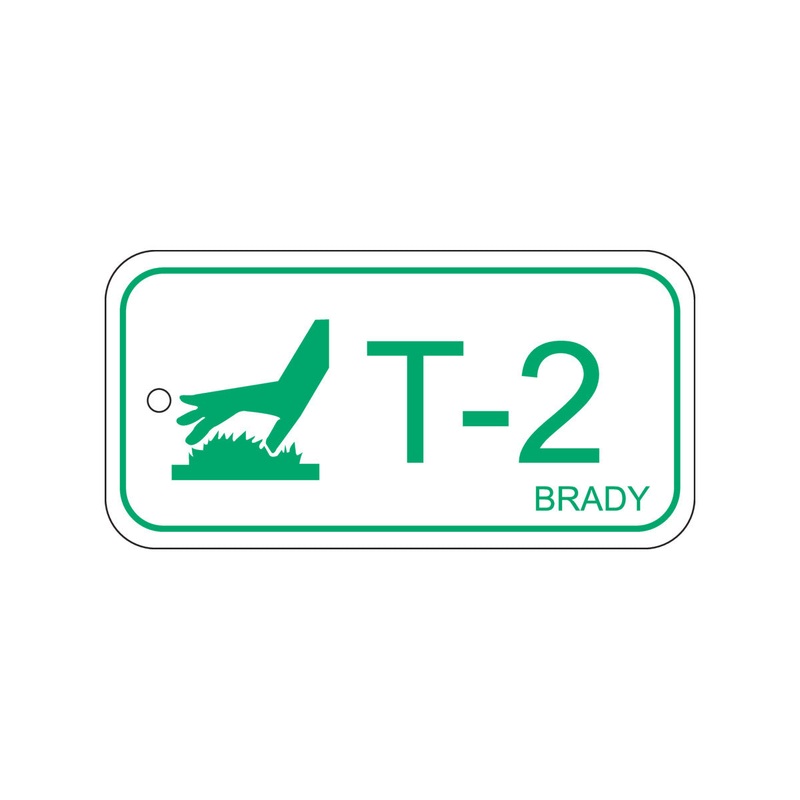 138437 Brady Energy Source Tag – Thermal T-2 75.00mm x 38.00mm